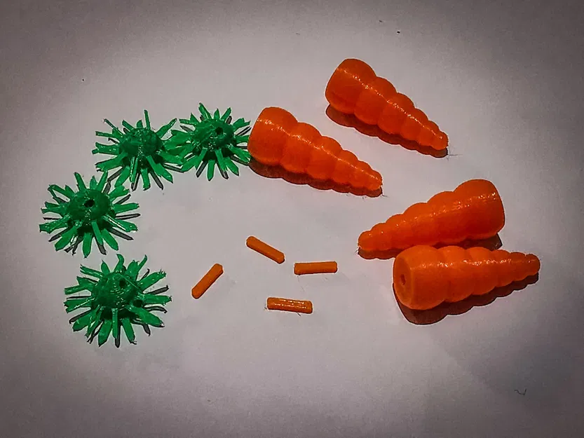 Carrot earrings - Image 3