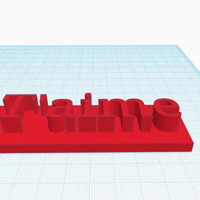 Mô hình chữ "Anh yêu em"