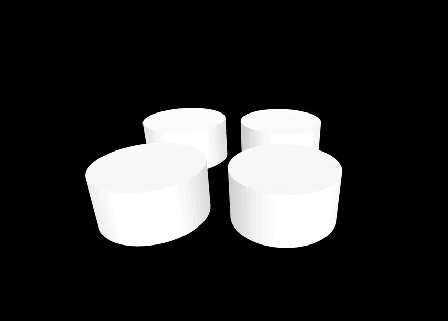 Cylindrical anti-slip feet - Image 1