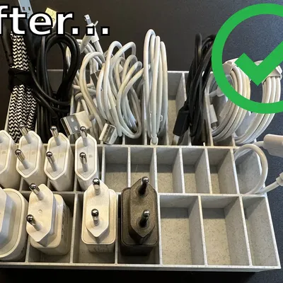 Phone Charger & Cable Organizer