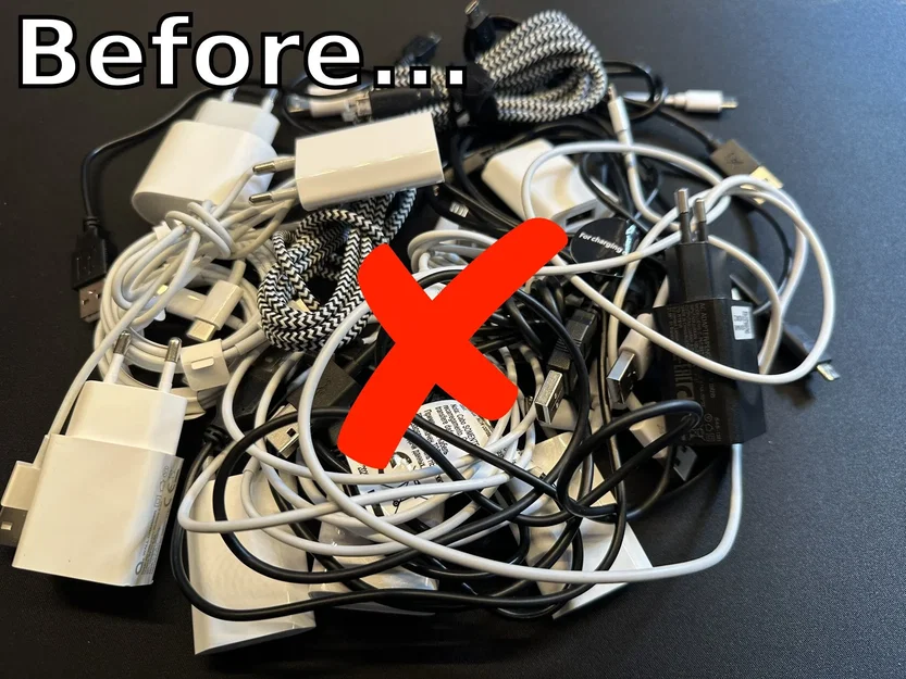 Phone Charger & Cable Organizer - Image 2