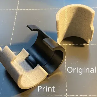 Kẹp Nhựa - Chân Đế Tấm Ngang Kệ Ikea OMAR