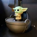Heo Đất Baby Yoda (Tặng Kèm Tượng Grogu Funko Pop) - Thumbnail 1