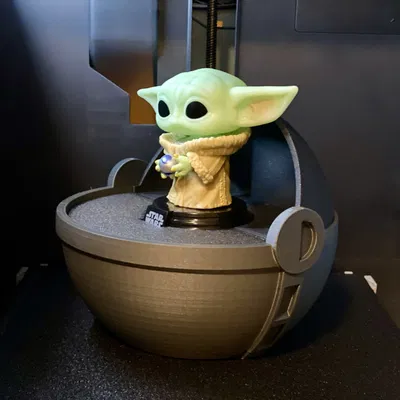Heo Đất Baby Yoda (Tặng Kèm Tượng Grogu Funko Pop)