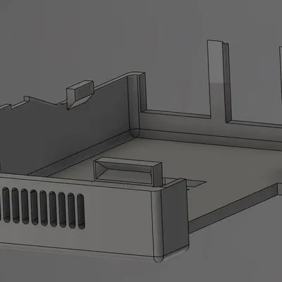 Phần trên của vỏ case có chân cắm (bản chỉnh sửa)