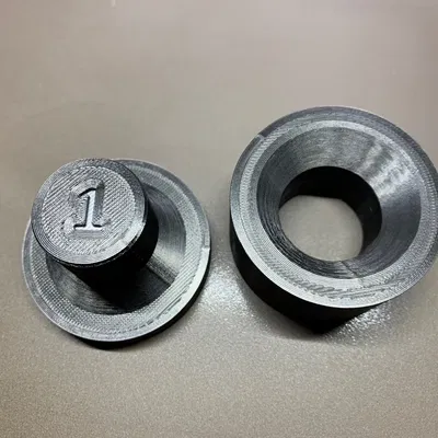 Dimple Die - Parametric OpenSCAD