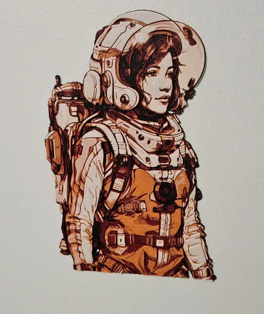 Phụ nữ mặc bộ đồ du hành vũ trụ Huforge - Image 2