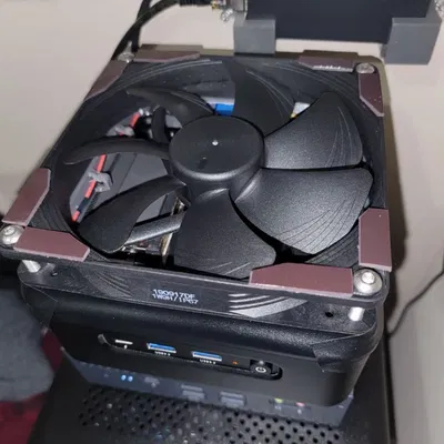 Đế Gắn Quạt 140mm Cho Morefine 7840hs