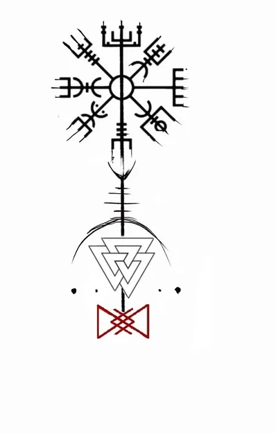 Thẻ Bài Viking / Bắc Âu 49 - Image 2
