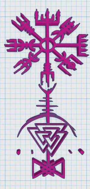 Thẻ Bài Viking / Bắc Âu 49 - Image 3