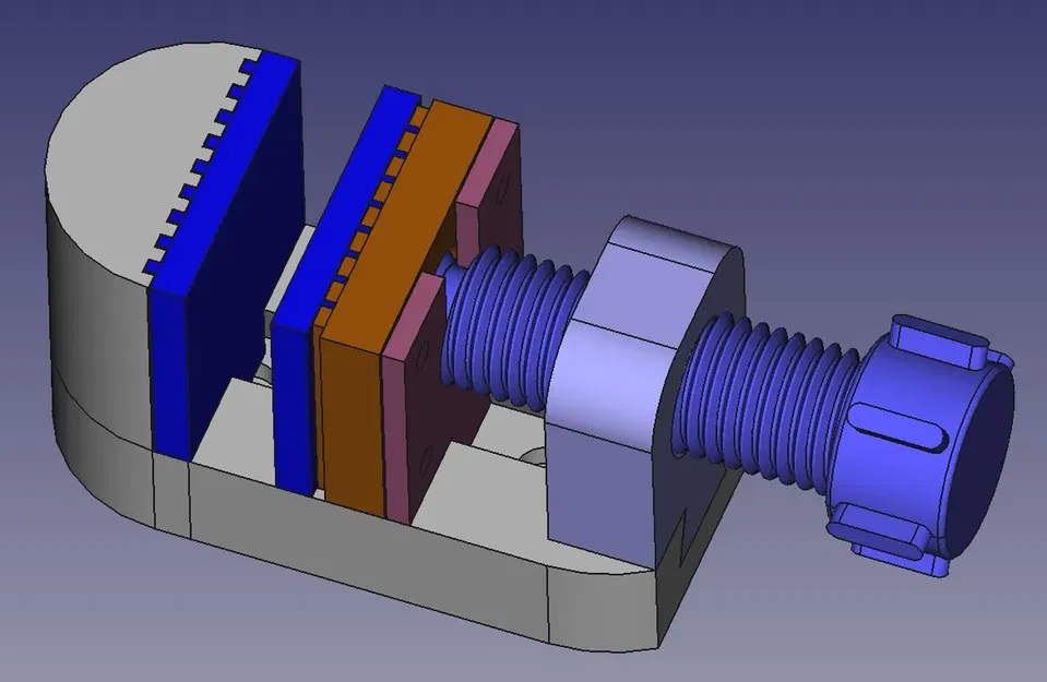 Bench Vise with Desk Clamp (XL) Now with soft Jaws - Image 6