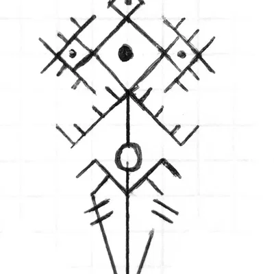 Móc Khóa / Thẻ Bài Viking / Norse 50