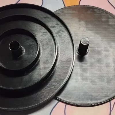 Larger Vallejo paint carousel holder