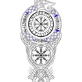 Móc Khóa / Thẻ Bài Viking / Norse 44 - Thumbnail 2