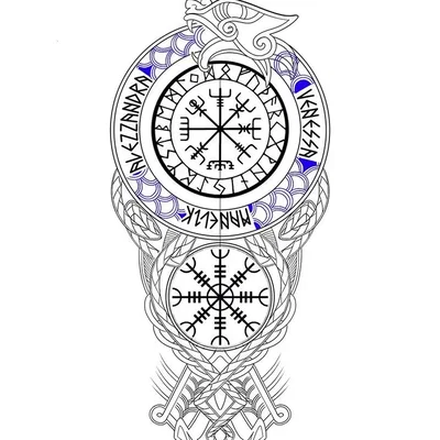 Móc Khóa / Thẻ Bài Viking / Norse 44