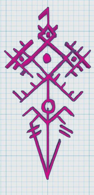 Móc Khóa / Thẻ Bài Viking / Norse 50 - Image 4