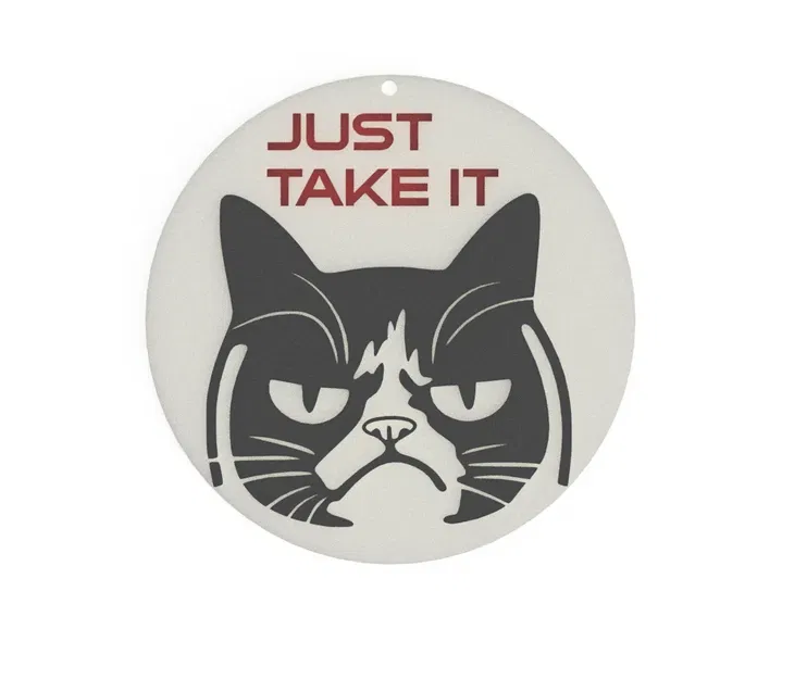 Mèo Khó Tính - Thẻ Quà Tặng (Có thể tùy chỉnh) - Image 1