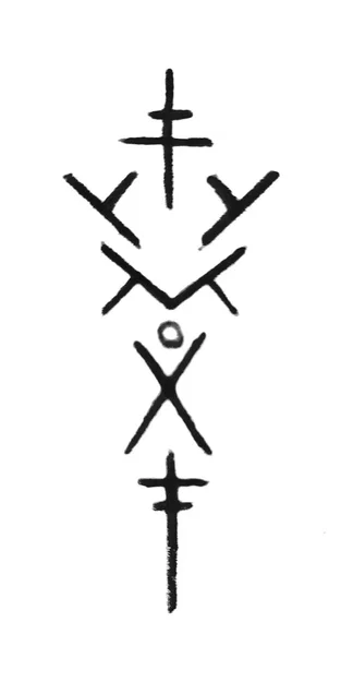 Móc Khóa Viking / Norse - Thẻ Bài 34 - Image 2