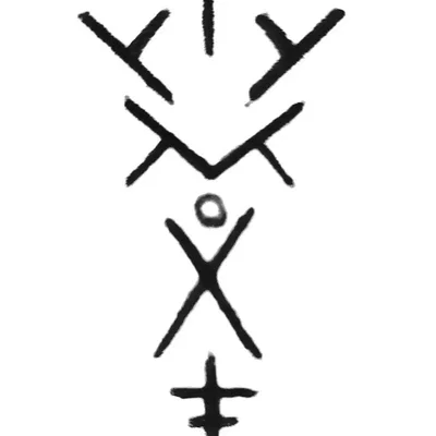 Móc Khóa Viking / Norse - Thẻ Bài 34