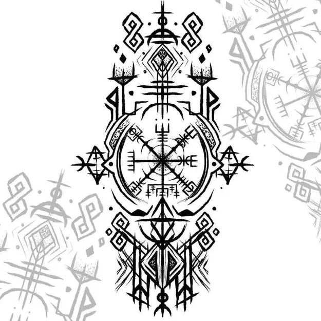 Thẻ Bài Viking / Bắc Âu 33 - Image 2