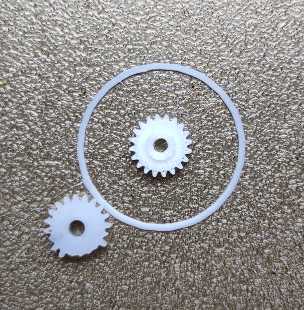 Nhông Bánh Răng Cho Bộ Tàu Điện Lidl Playtive - Image 2