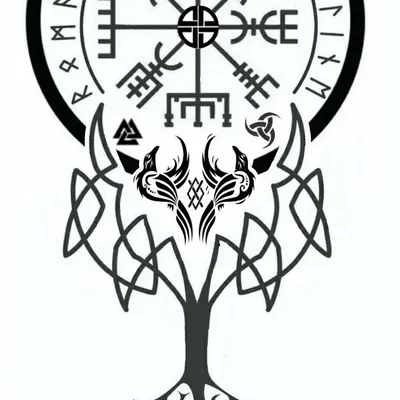 Thẻ Bài / Khóa Viking / Norse 32