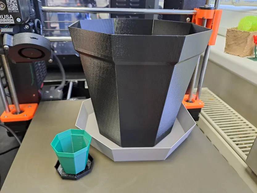 Chậu hoa đơn giản kèm bát - Image 1