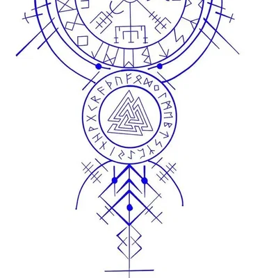 Thẻ Bài Tên Viking / Norse 24
