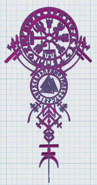 Thẻ Bài Tên Viking / Norse 24 - Image 4