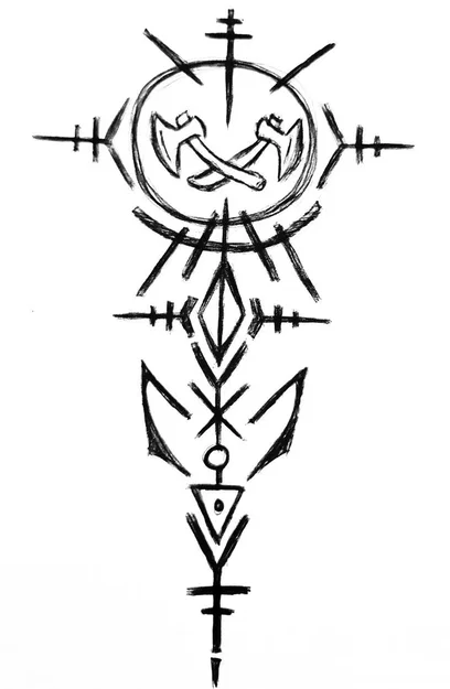 Thẻ Bài Viking / Bắc Âu 23 - Image 3