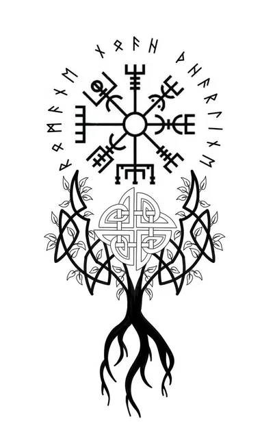 Thẻ Tên Viking / Norse 21 - Image 2