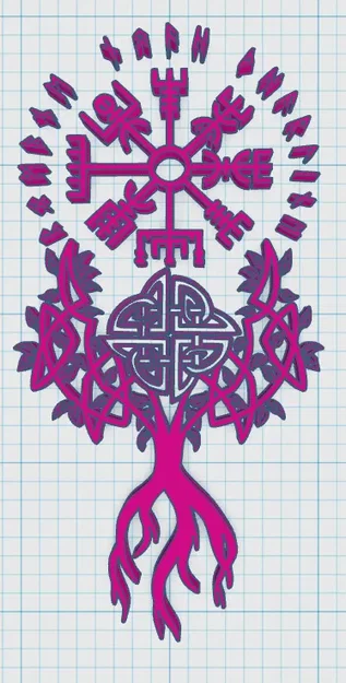 Thẻ Tên Viking / Norse 21 - Image 3