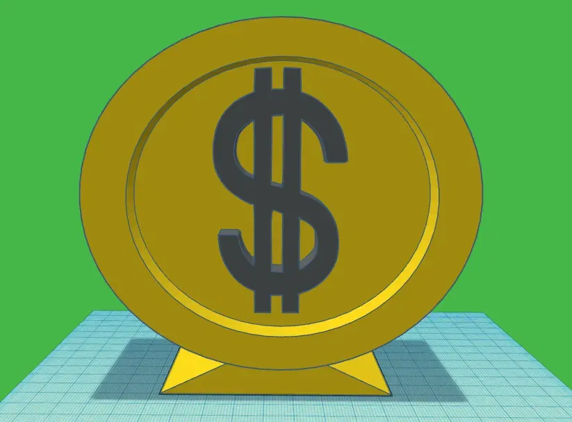 Heo Đất Đựng Tiền Đô La - Image 1