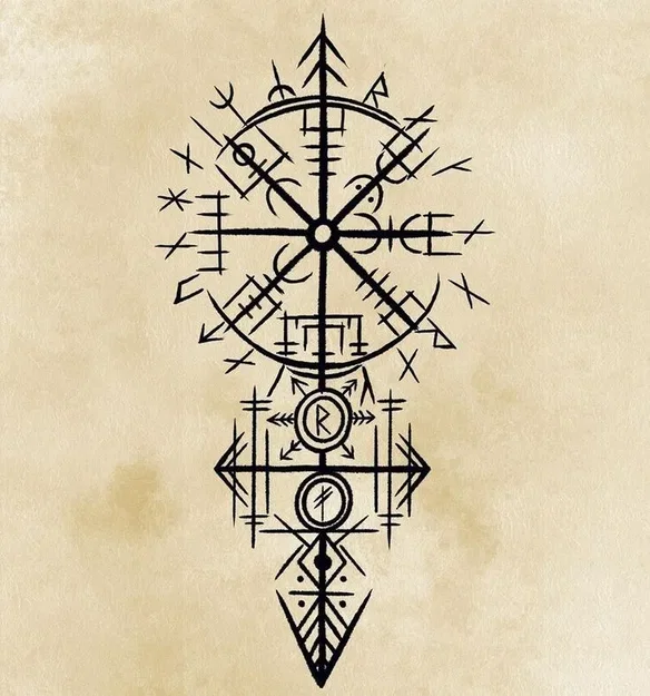 Thẻ Bài Viking / Norse 19 - Image 3