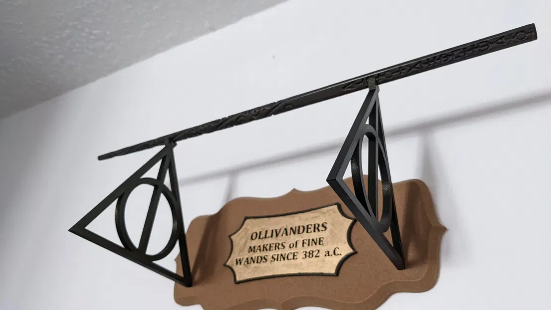 Harry Potter Wand Holder Wallmounted - Image 1