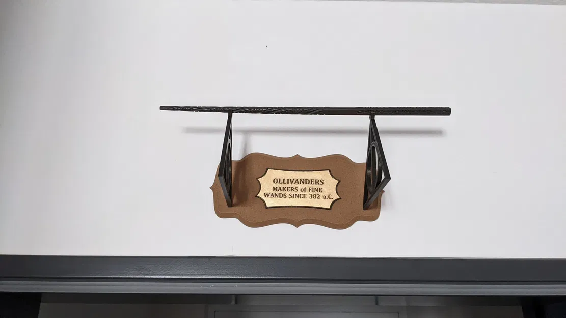 Harry Potter Wand Holder Wallmounted - Image 2