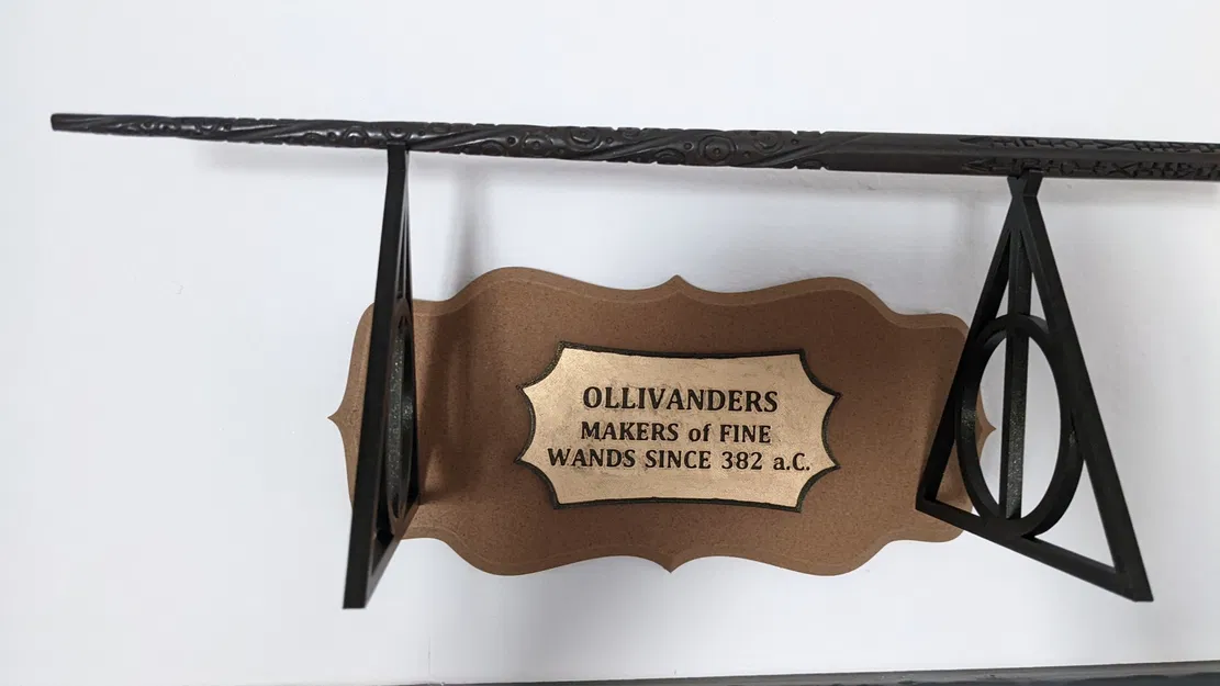Harry Potter Wand Holder Wallmounted - Image 4