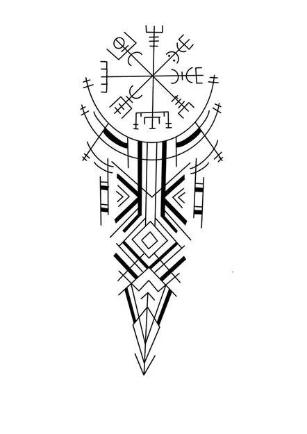 Thẻ Bài Chó Viking / Norse 12 - Image 2