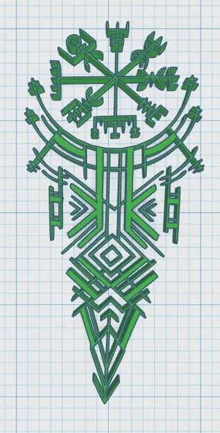 Thẻ Bài Chó Viking / Norse 12 - Image 4