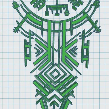 Thẻ Bài Chó Viking / Norse 12