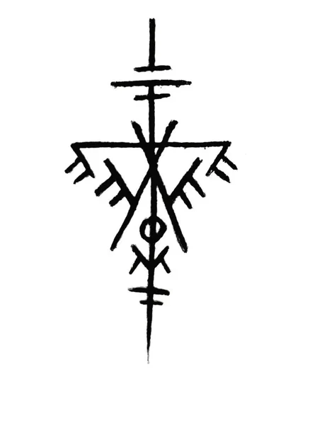 Móc Khóa Viking / Norse - Thẻ Bài 16 - Image 2