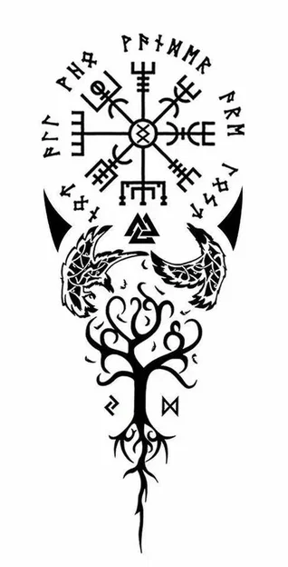 Thẻ Bài Viking / Bắc Âu 15 - Image 2