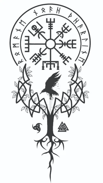 Thẻ Bài Viking / Bắc Âu 14 - Image 2