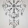 Móc Khóa Viking / Norse – Thẻ Bài 10 - Thumbnail 2
