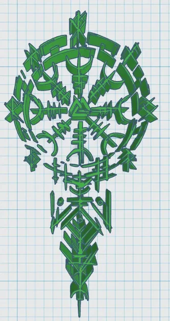 Móc Khóa Viking / Norse – Thẻ Bài 10 - Image 4