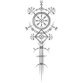 Thẻ Bài Viking / Bắc Âu 09 - Thumbnail 2