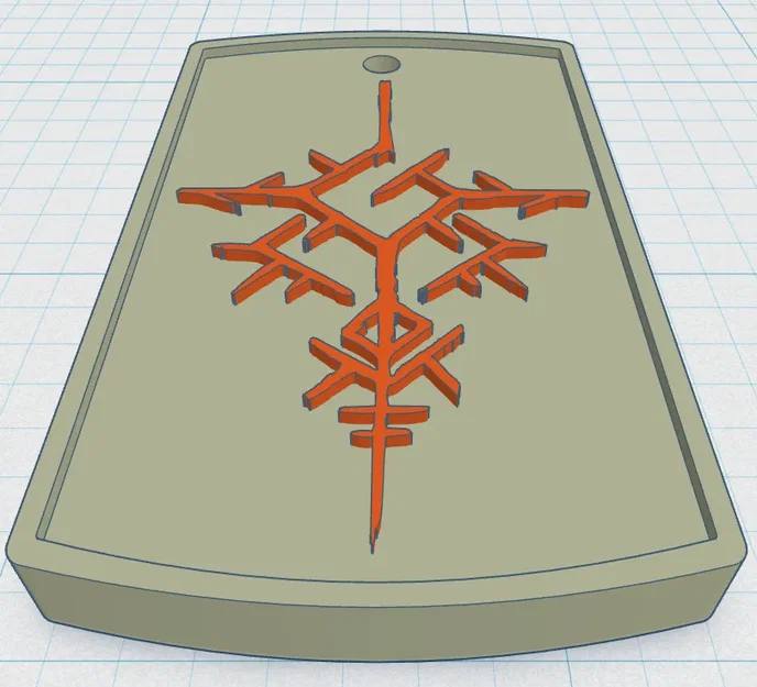 Viking/Norse Dog Tag 04 - Image 1