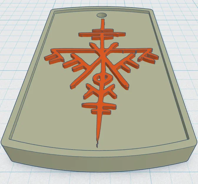Viking/Norse Dog Tag 01 - Image 1