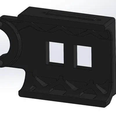 Voron 2.4r2 keystone panel Z-mod