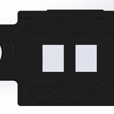 Voron 2.4r2 keystone panel Z-mod